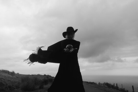 witch in the forest.