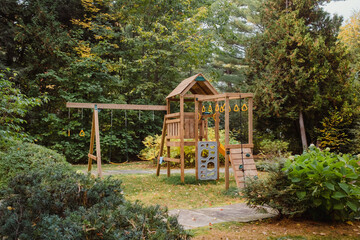 Backyard play structure