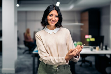 Woman Office Worker Portrait