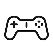 Gamepad Vector Outline Icon