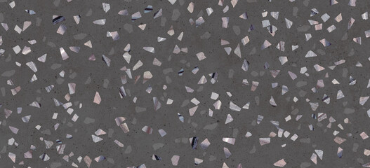 gray terrazzo cement texture background