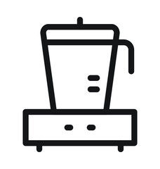 Juicer Vector Outline Icon