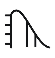 Slide Vector Outline Icon