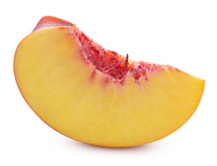 Peach isolated clipping path