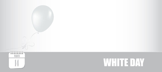 Card White Day
