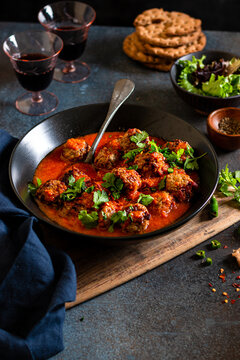 Meatballs curry