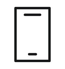 Ipad Line Vector Icon