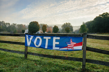 Rural Vote Sign