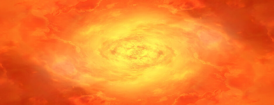 orange sky universe swirling abstract background