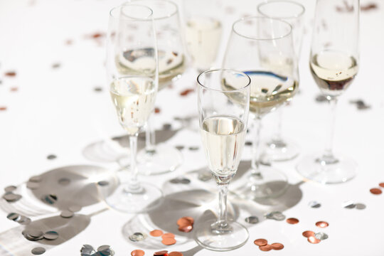 Party and champagne