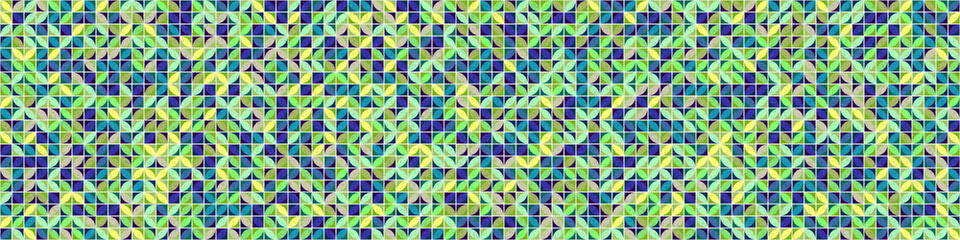 Abstract Geometric Pattern generative computational art illustration