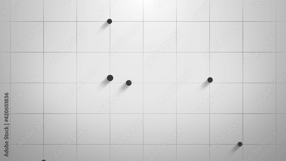 Poster grey and white corporate geometric abstract motion background with diagonal stripes. seamless loopin