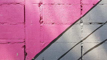 PINK LINE WALL PAINT