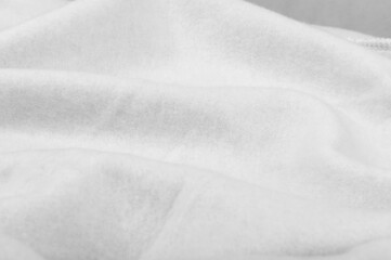 Soft grey cotton, elastane and polyester fabric texture background