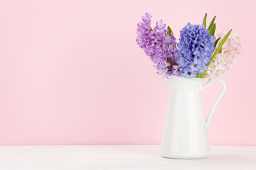 Hyacinth flowers bouquet