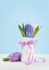 Hyacinth flowers bouquet