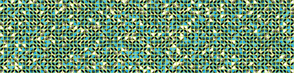 Abstract Geometric Pattern generative computational art illustration