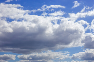 Fototapeta premium Clouds in the sky on the Atherton Tablelands in Tropical North Queensland, Australia