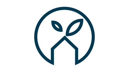 logo maison concept