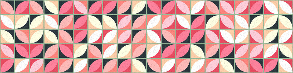 Abstract Geometric Pattern generative computational art illustration