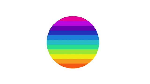 rainbow circle