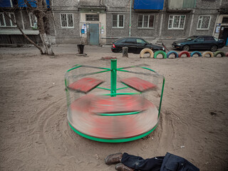 Boys in the playground