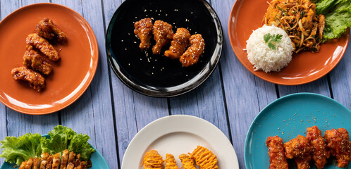 Korean Style Spicy Fried Chicken