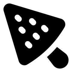 
A frozen pop, watermelon popsicle solid icon

