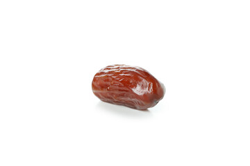 Tasty date fruit isolated on white background