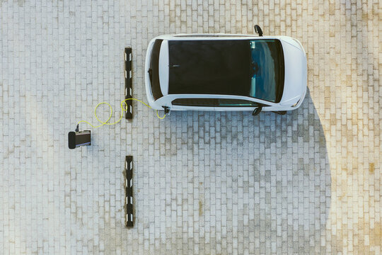 Charging electric car