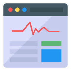 
flat design vector of web security 

