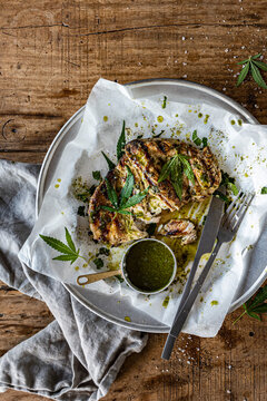 Cannabis chicken