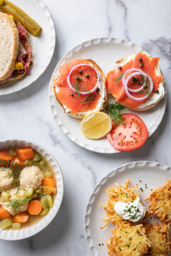 Jewish deli food