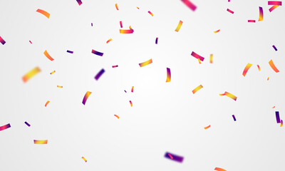 confetti colorful concept design template holiday Happy Day, background Celebration Vector illustration.