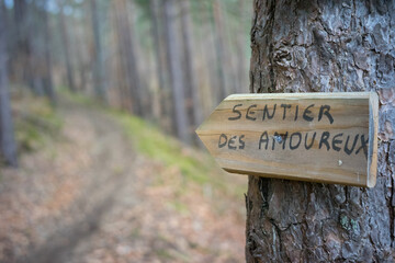 Sentier des amoureux