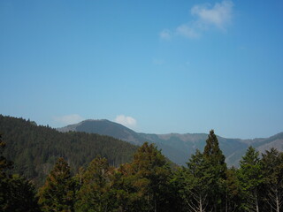 山と空