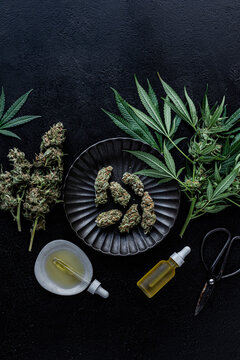 Cannabis oil + Cannabis in 3 stages