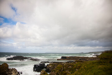 Spring landscape in the lands of Ireland