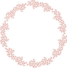 Abstract figures made by author's brush for the design of frames, posters, banners, websites, textiles, tablecloths