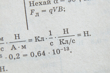 algebra equation on old book page as background, algebra