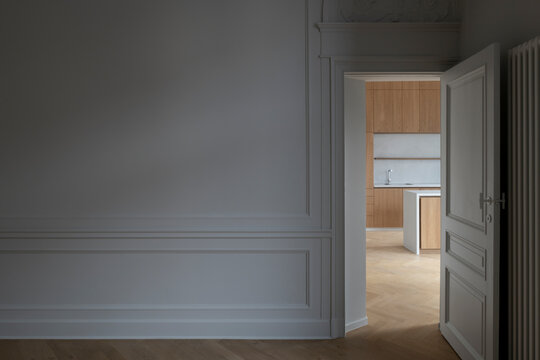 doorway & kitchen