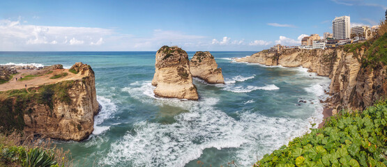 Pigeon Rocks and Dalieh, Beirut - Lebanon