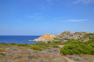 Fototapeta na wymiar Mediterrane Küste