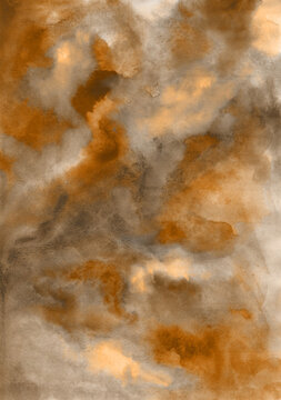 Real watercolor free design flows