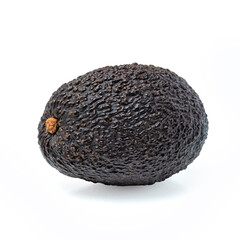 Avocado isolated on white background. Avocado close up