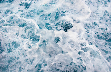 Background of aqua sea water