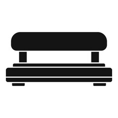 Equipment hole puncher icon, simple style