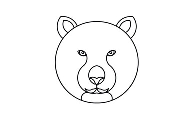 Modern tiger head logo. Vector Illustration.
