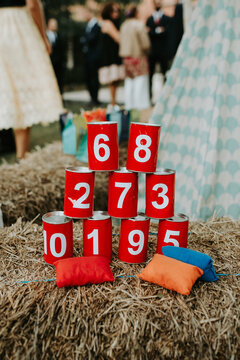 Game with cans
