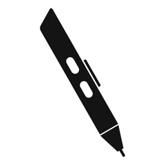 3d pen innovation icon, simple style